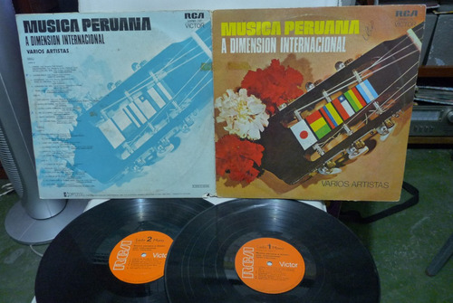 Jch-  Musica Criolla Peruana A Dimension Internac Lp
