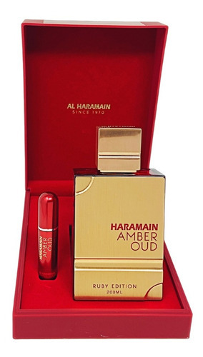 Al Haramain Amber Oud Ruby Ed. Eau De Parfum 200 Ml Con Mini