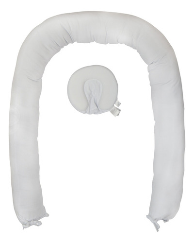 Cama Para Bebé Multiusos: Nido 3 En 1 Tela Algodón Cary Bebé Color Blanco