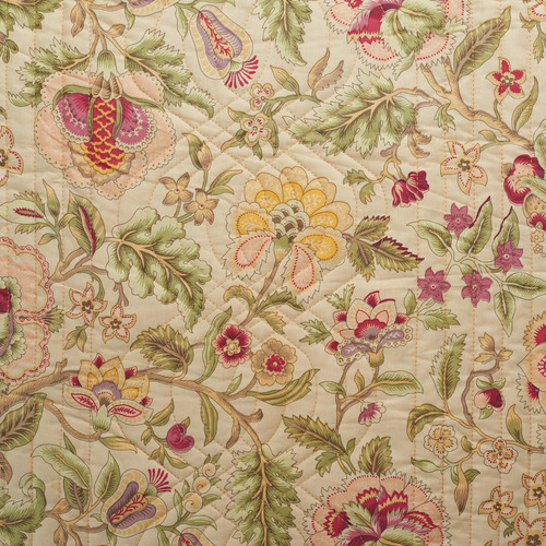 Colcha Reversible 4 Piezas Diseño Floral Matrimonial Queen