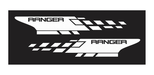 Sticker Para Costados De Batea Compatible Con Ranger