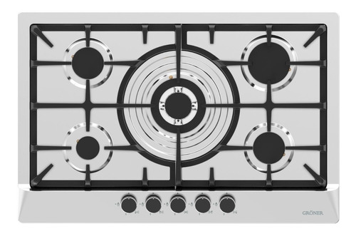 Encimera A Gas Inox Deluxe 5q