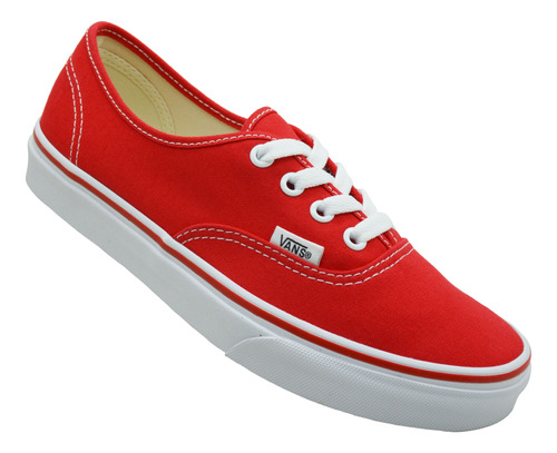 Tenis Vans Authentic Vn000eered Red Rojo Unisex 