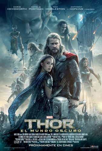 Poster Original Cine Thor - Un Mundo Oscuro