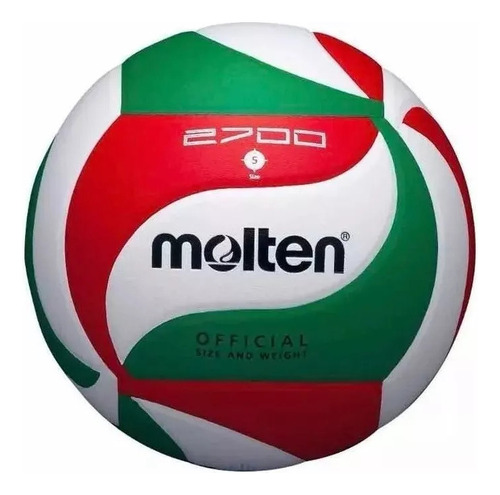 Pelota De Voley Molten 2700 Peso Tamaño Oficial V5m2700