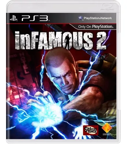 Jogo Infamous 2 - Ps3 - Mídia Física - Dublado Em Português