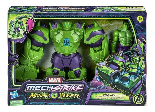 Figura Hulk Aplasta Monstros Marvel Monster Strike