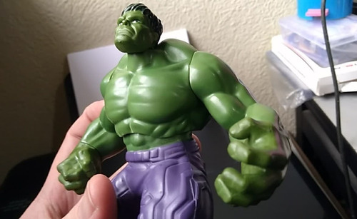 Hasbro Marvel Avengers Playmation Hero Smart Hulk 13.5 Cms (Usado)