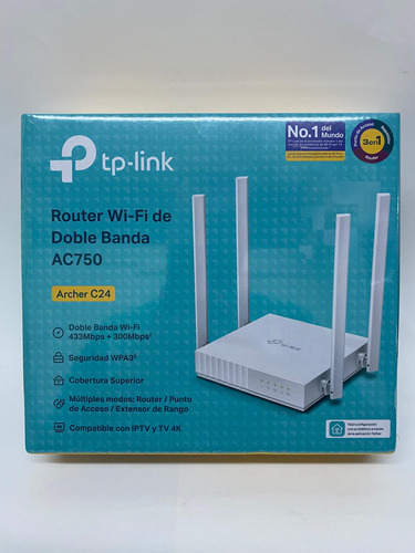 Tp-link Router Doble Banda Ac750 Archer C24
