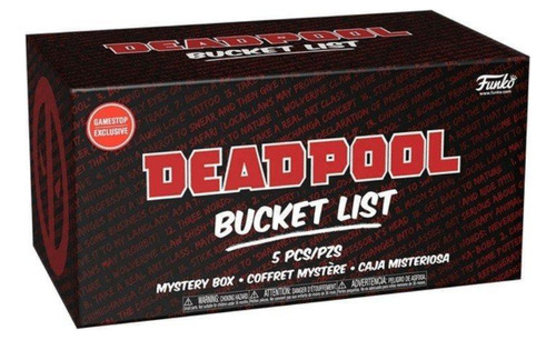 Funko Pop Collectors Marvel Deadpool Bucked List