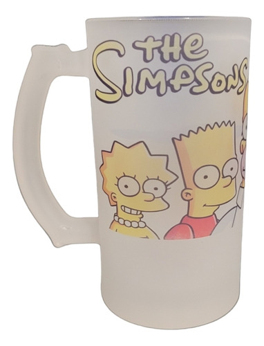 Vaso Shopero Cervezas Trago Los Simpsons 473 Ml Regalo Papá