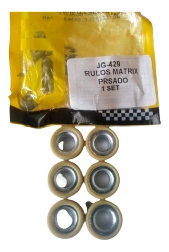 Rulos Pesado De Moto Matrix Elegance 