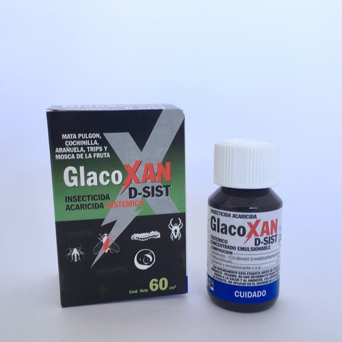 Imagen 3 de 6 de Insecticida Sistémico Glacoxan D-sist 60cm3. Dimetoato