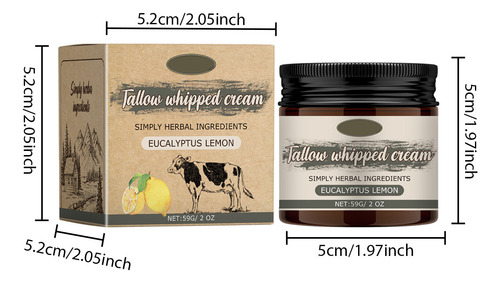 La Crema De Sebo Natural De Limón Y Eucalipto De K Hidrata Y