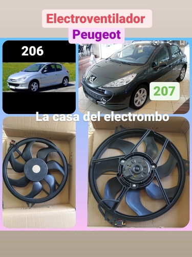 Electroventilador Para Peugeot 206/207 Oferta 