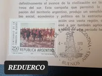 Comprar Cuader Día Emisión Estampilla  Centenari Conquista Desierto 