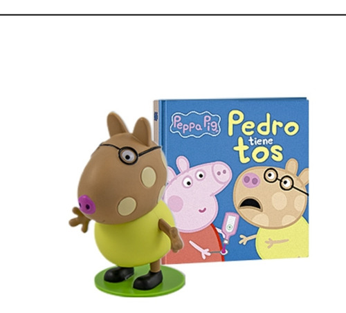 Colección Peppa Pig Milenio Número 10 Pedro Tiene Tos Nuevo.