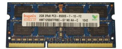 Imagen 2 de 2 de Memoria Ram Ddr3 2gb 1333 O 1600 Notebook Netbook Pulled