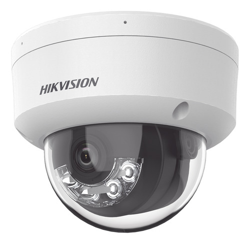 Cámara Domo Ip 6mp Micrófono Dual Light 30mts Acusense Poe Color Blanco