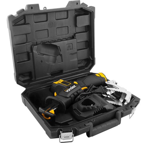 Serra Sabre Bateria 12v Ssv122 Vonder Com Lâmina Ossos Carne