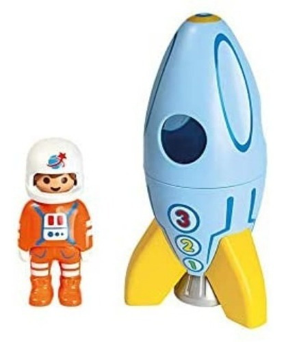 Playmobil 123 Astronauta Con Cohete 70186