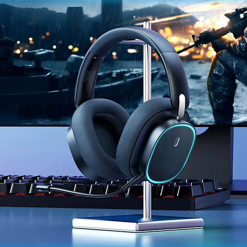 Headset Baseus Gh02 Conexão 2.4g E Bluetooth 5.3 Driver 40mm Cor Preto Preto