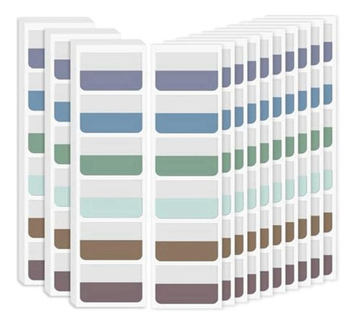 Y4sticky Index Tabs, Pestañas Autoadhesivas Multicolores Par