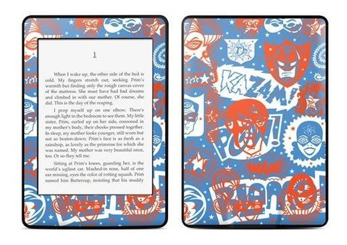 Paperwhite Kindle Skin Kit / Decal - Héroe De Cómic.