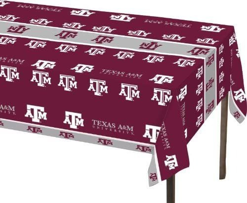 Creative Converting Texas A Y M Aggies Funda Para Mesa De Pl