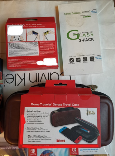 Nintendo Switch 32gb + 14 Juegos + Case + Varios Accesorioss