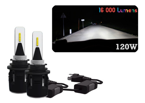 Dz Bulbo Led Tipo Xenon 16 000lm Alta 9005 300 2008 C Shd