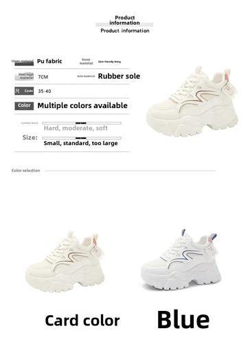 Zapatos Blancos De Tacón Alto Con Fondo Grueso De Verano Par