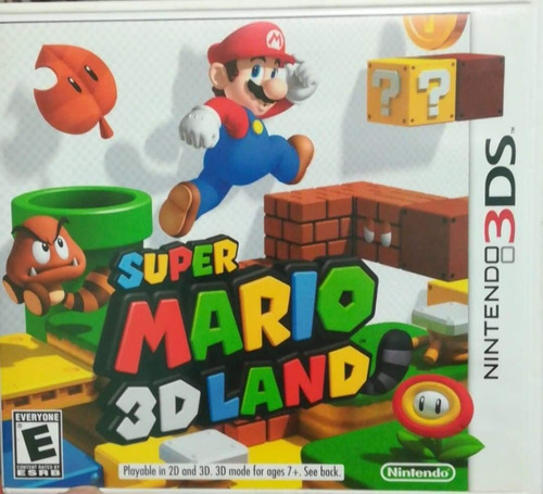 Super Mario 3d Land, Nintendo 3ds, Usado En Buen Estado