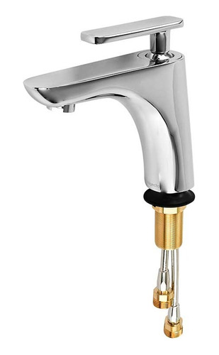 Llave Monomando Proyecta Para Lavabo Integra Acabado Cromado