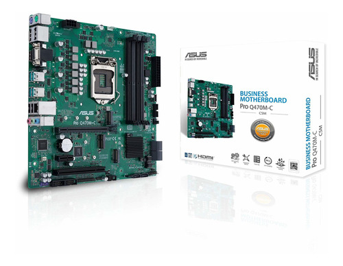 Pro Qm Csm Lga Intel Th Gen Uatx Commercial Motherboard