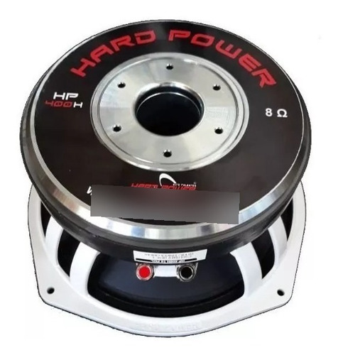 Imagem 2 de 4 de Woofer Hard Power Hp 400h Mid Bass 400rms 10 Polegadas 8ohm
