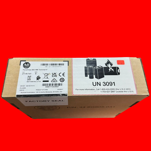 2711r-t4t Allen-bradley Panelview 800 Hmi Tft Lcd Screen Rs2