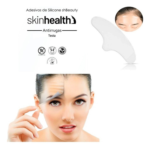 Pad Adesivo Para Testa Anti-idade Rugas Skinhealth Momento de aplicação Dia/Noite Tipo de pele Todo tipo de pele