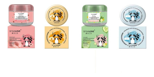 Imagen 1 de 6 de Mascarilla Burbujeante Bubble Clay Mask Sersan Love 4 Pzs