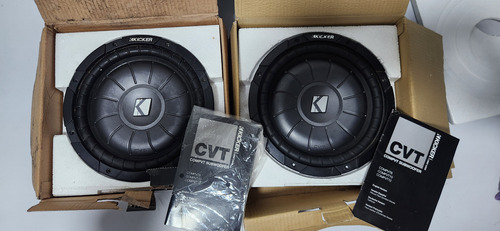 Bajo Plano Kicker 10 Pulgadas Subwoofer Cvt 10 Compvt