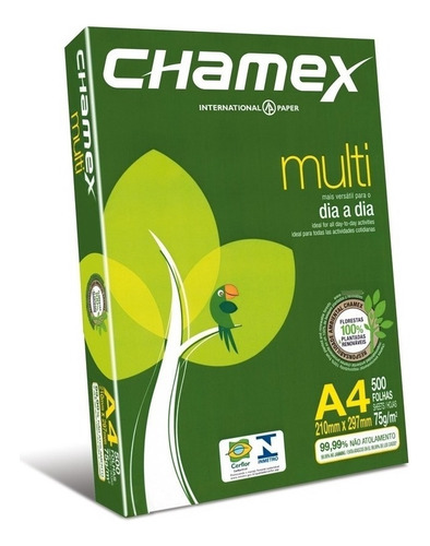 Papel Fotocopia Chamex 75grs A4 500hojas - Pomplin