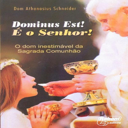 Dominus Est E O Senhor - O Dom Inestimavel Da Sagrada Comunhao - Raboni Editora, De Schneider- Athanasiu. Editorial Raboni Editora, Capa Mole, Edição 1 Em Português
