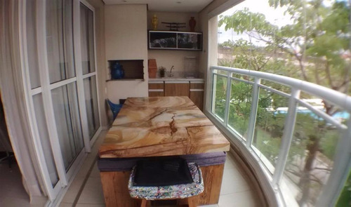 Apartamento Com 3 Dormitórios À Venda, 135 M² Por R$ 1.048.000,00 - Jardim Das Oliveiras - Campinas/sp - Ap4057