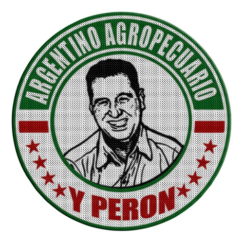 Parche Termoadhesivo Peron Y Agropecuario Carlos Casares