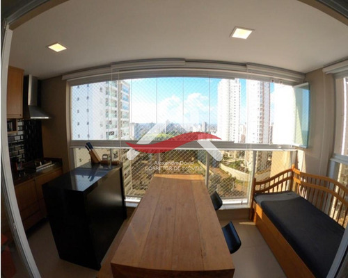Imagem 24 de 30 de Fantástico Apartamento 140 M², No Resid. Saint Tropez, 3 Suítes, 4 Wc, Varanda Gourmet, Mobiliado, Lazer Completo, 3 Vagas.mercadão Campolim, Sorocaba - Ap00224 - 70428473