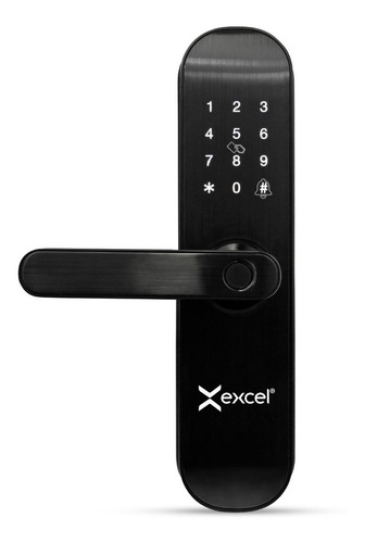 Imagen 1 de 9 de Excel 202 - Cerradura Wifi Con Huella Digital (mortise)