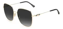 Comprar Lentes De Sol Jimmy Choo Para Mujer 205276000609o Amora\u002Ff\u002Fsk Color de la lente Gris Color de la varilla Rosa Color del armazón Rose gold Diseño Ocean
