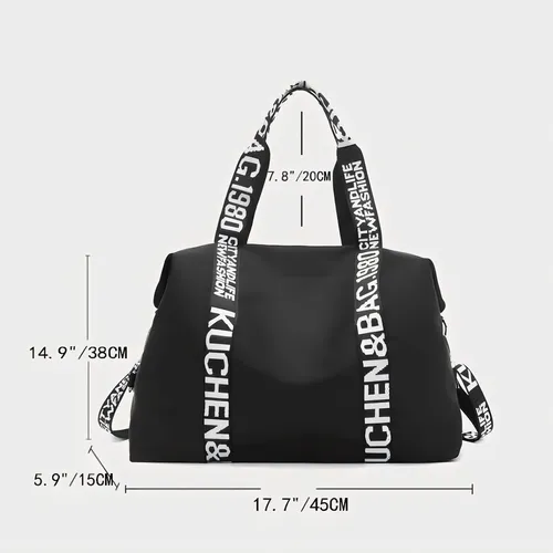 Bolsa de gimnasio y culturismo de color rosa para mujer