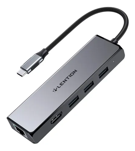 Hub Usb C Multipuerto Con Salida Hdmi 4k