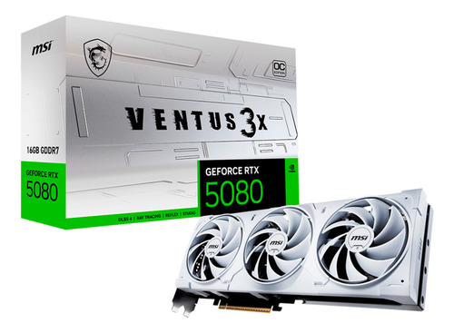 Tarjeta De Vídeo Msi Geforce Rtx 5080 Ventus 3x Oc 16gb